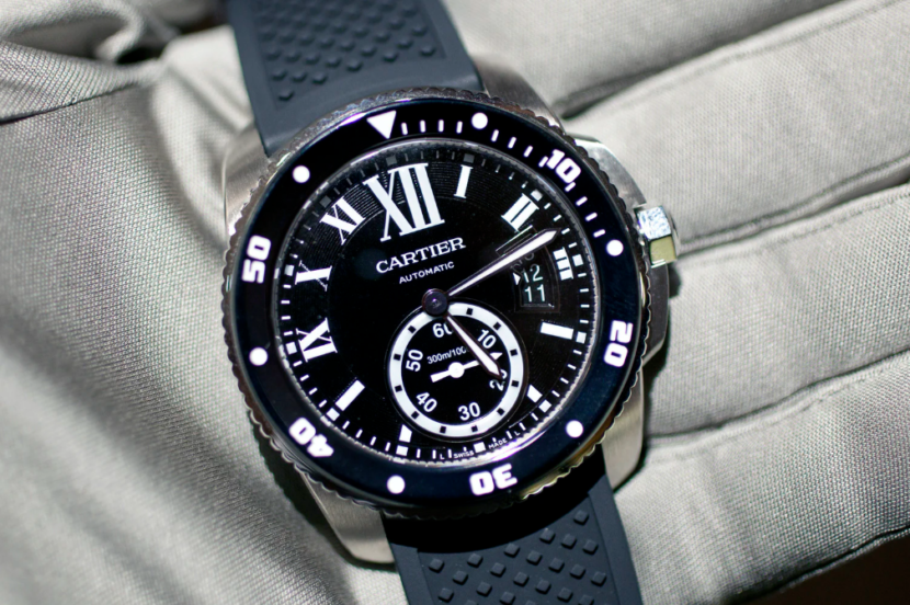 Il Calibre de Cartier replica Diver, un vero orologio di manifattura di Cartier