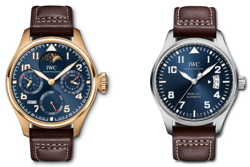 Presentazione delle edizioni del calendario perpetuo IWC Replica Pilot’s Watch Mark XVII e Big Pilot’s Watch “Le Petit Prince”