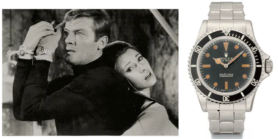 Rolex replica 5513 di James Bond in vendita, completo di generatore di campo magnetico iper intensificato e lunetta con sega circolare