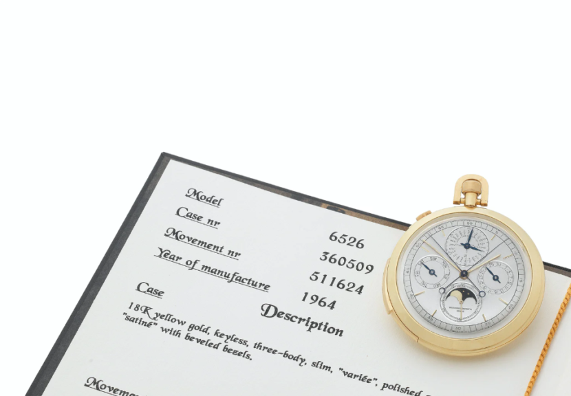 Vacheron Constantin replica Triple Complication, Rolex replica Oyster, Invar Grand Sonnerie e altri eccezionali orologi replica da tasca a Bonhams London
